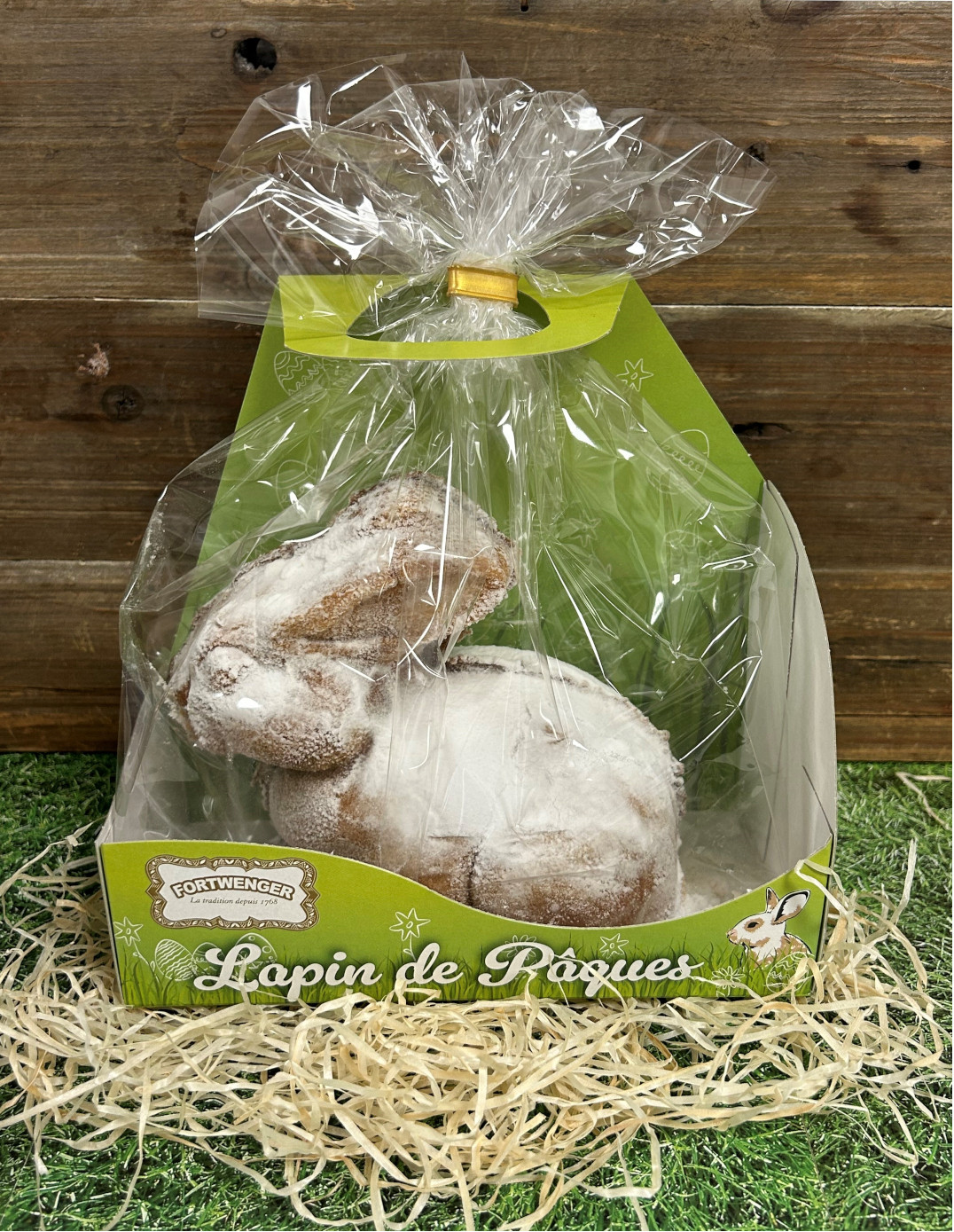 Gingerbread sitting rabbit
