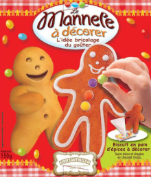 Decorate-you-own "Mannele" gingerbread man