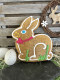 Gingerbread sitting rabbit