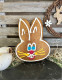 Gingerbread rabbit head