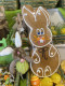 Laughing gingerbread rabbit
